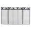Dheftera 127cm x 2.54cm Steel Spark Screen