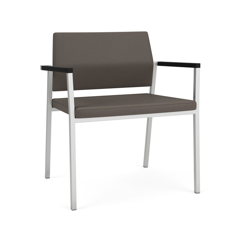 Fauteuil de réception Avon Rx, Vinyle Silvertex Météore, Argent
