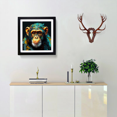 MonkeyNo.1 - Framed Print