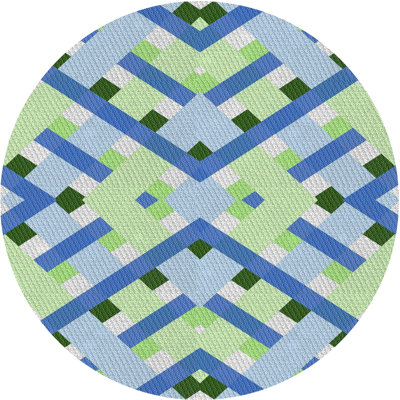 Tapis bleu Kinsella