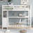 Loft Bed With Drawers And Desk, Wooden Loft Bed With Shelves-161060946-161060956