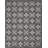 Minvydas Aloha  Geometric Black White Indoor/Outdoor Area Rug-1250576409