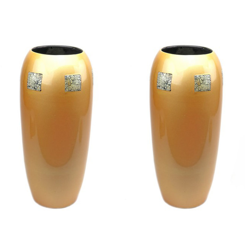 Paire de vases en céramique Eclipse