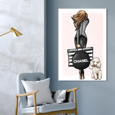 " Fashion And Glam Fashion Paris Poddle Walk Poodle Stiletto "
