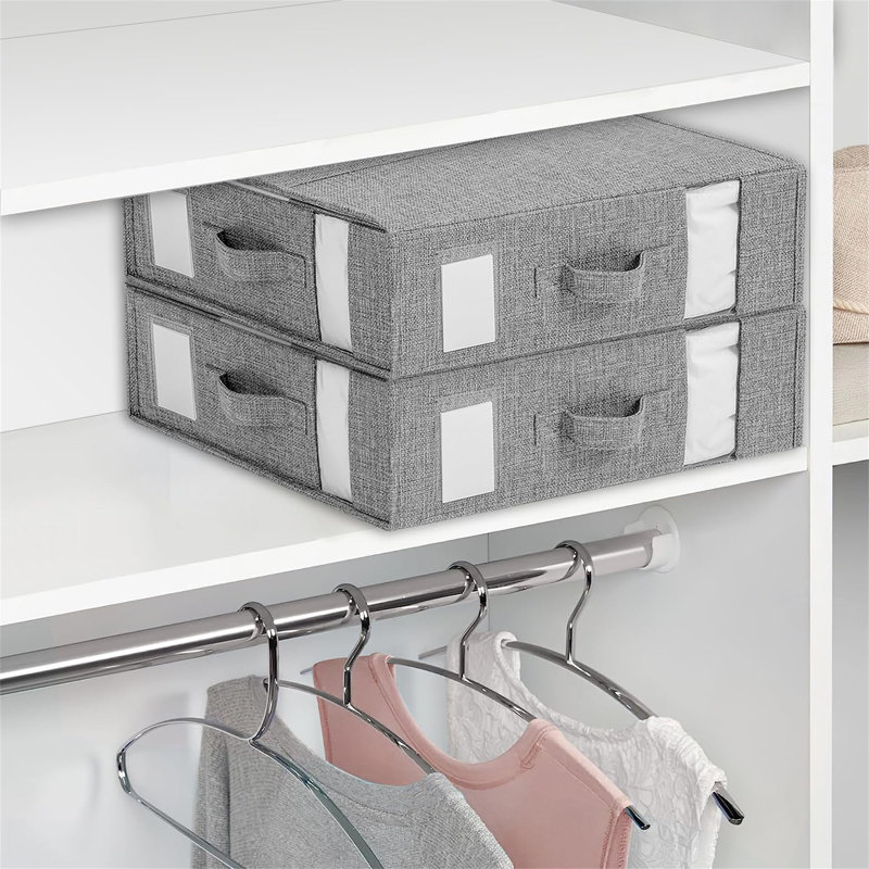 Ebern Designs Fabric Underbed Storage