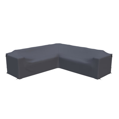 Ana 94" Wicker Outdoor Patio Sectional L- Shape Sofa Cover