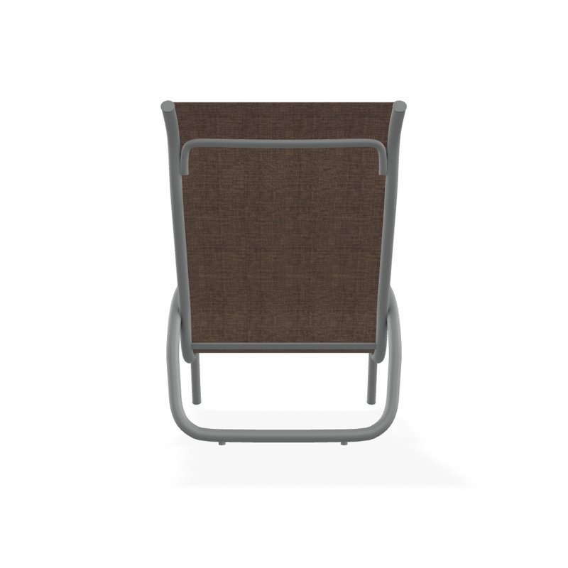 Beach Chair, Mocha Sunbrella®, Textured Graphite