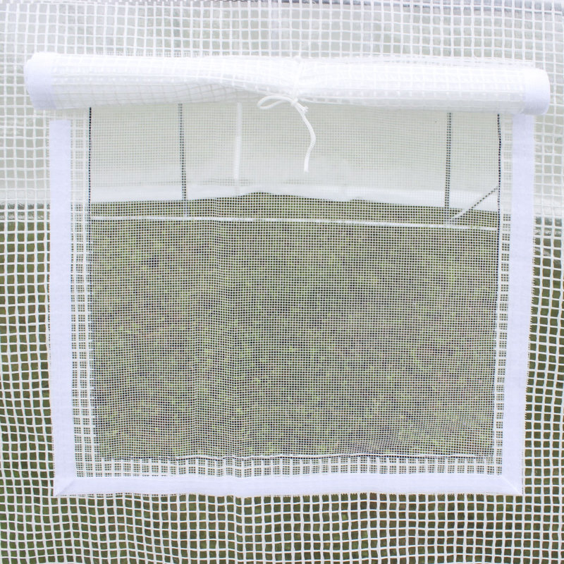 Bokamper 3 x 2 x 2m Polytunnel Greenhouse Replacement Cover ONLY White