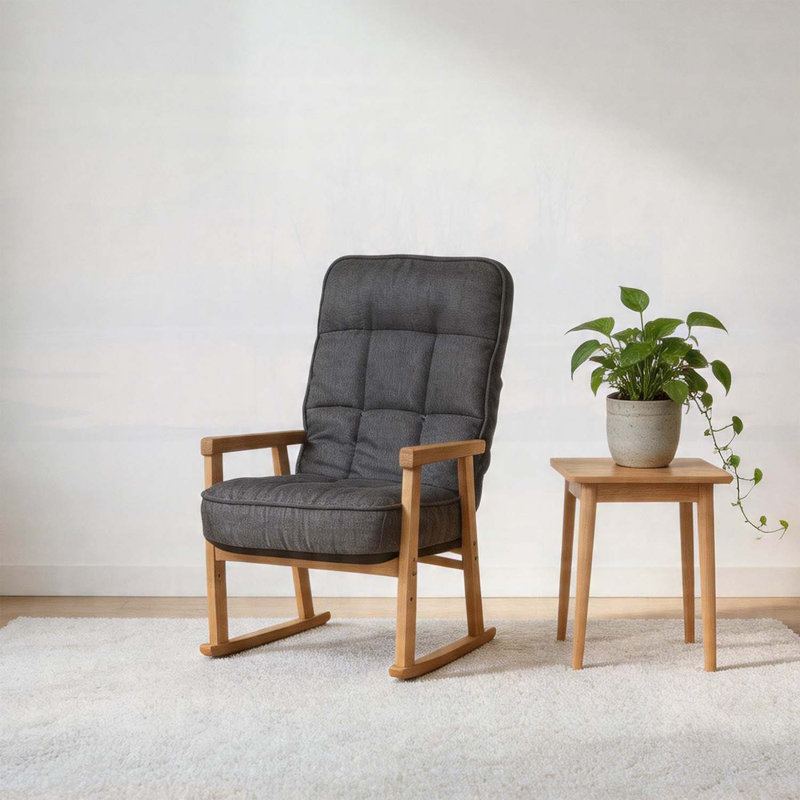 Fauteuil d'appoint au design ergonomique avec soutien lombaire à trois niveaux, pour un confort ultime dans n'importe quelle pièce