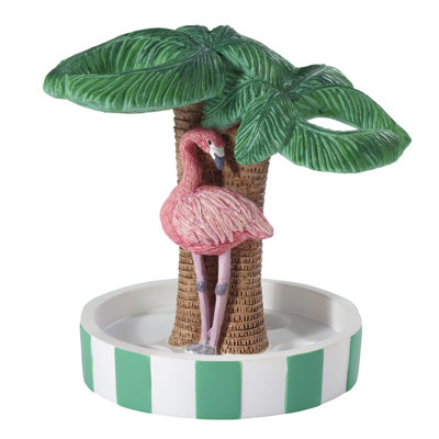 Flamingo Paradise Toothbrush Holder