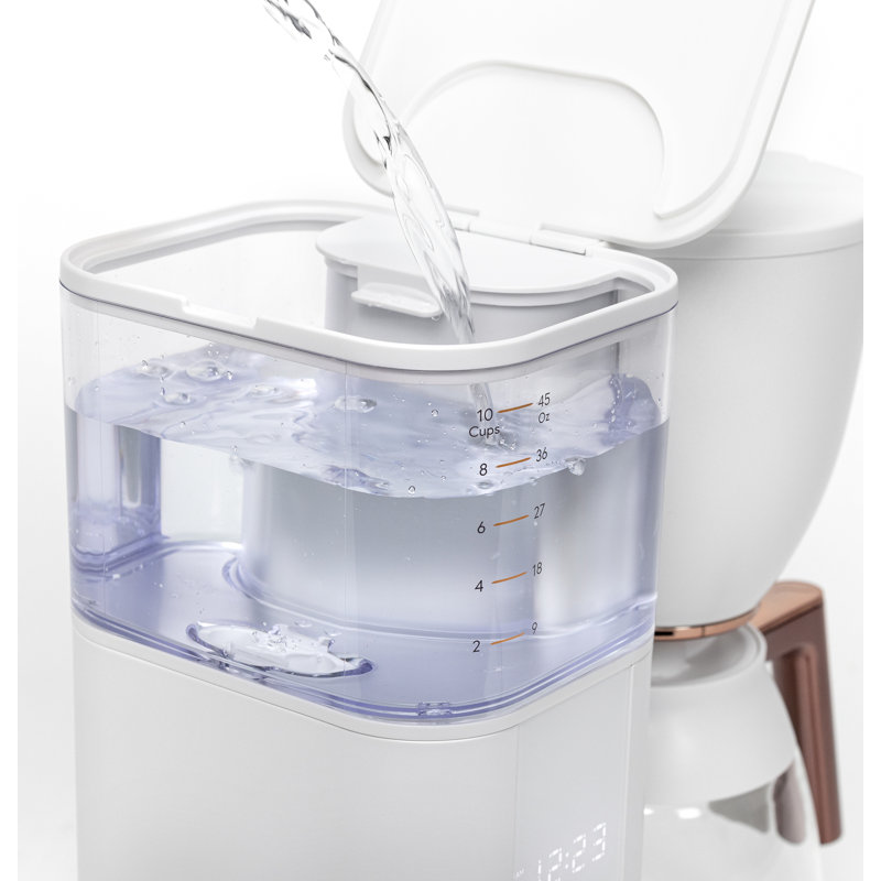 Café 10-Cup Specialty Drip Coffee Maker with Glass Carafe, Matte White