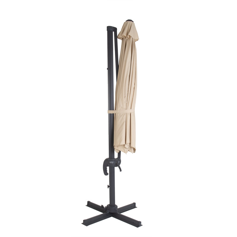 Juliana 350cm Cantilever Parasol, Beige