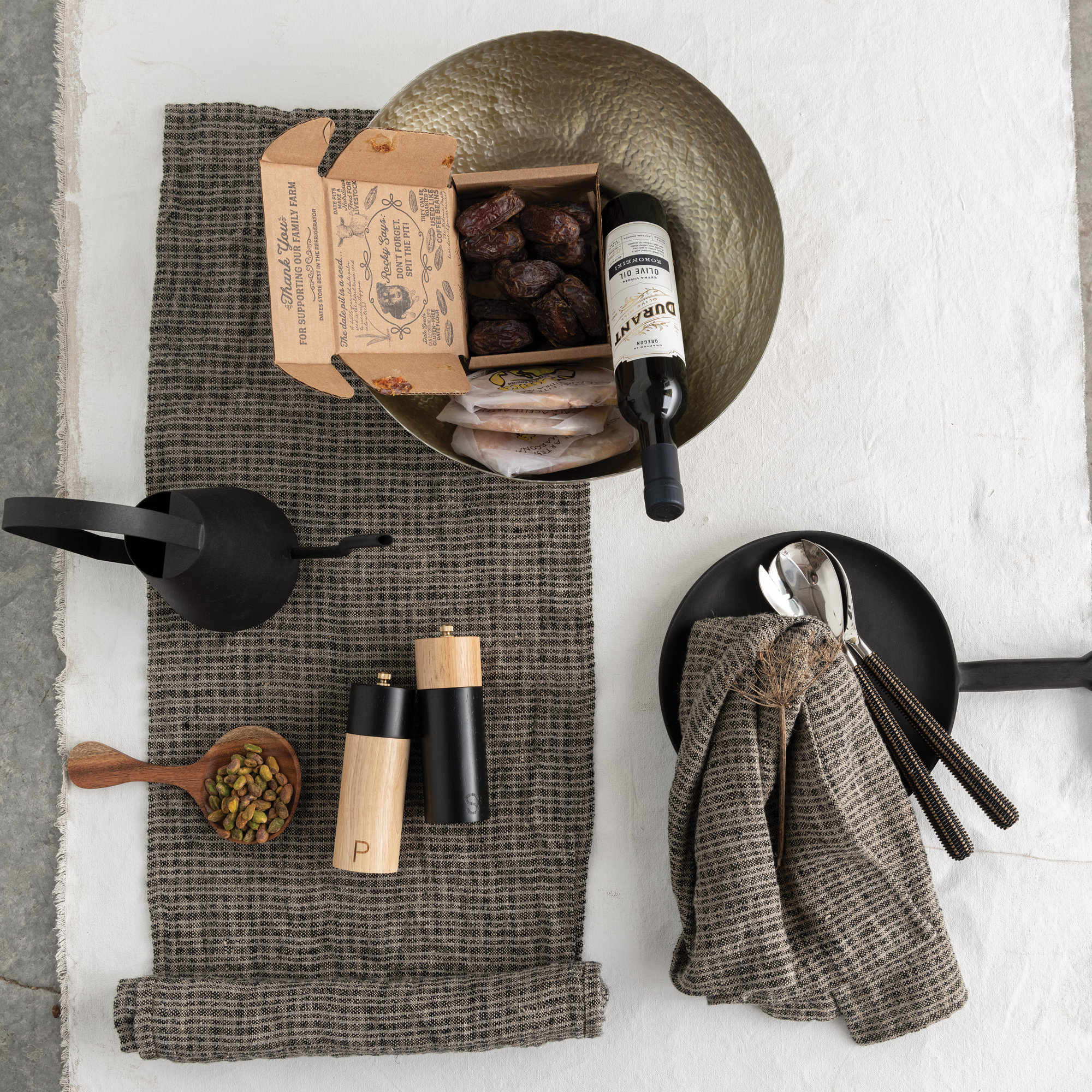 Pacey Wood Salt And Pepper Shaker Set