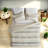 Neutral Textured Stripe 3-piece King Bedding Set, Soft Polyester Comforter