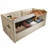 Upholstered Twin Size Daybed, Hydraulic Storage Twin Bed Frame with USB & Type-C Charging (Without Mattress)-924841039