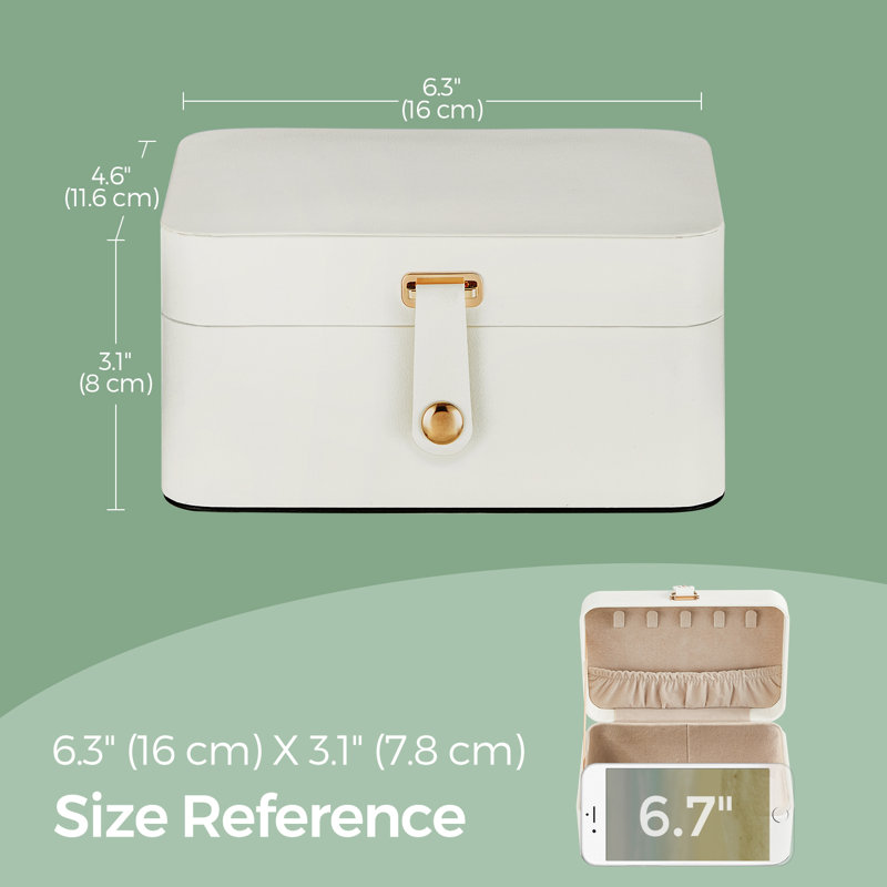 2-layer Jewelry Organizer, Cloud White
