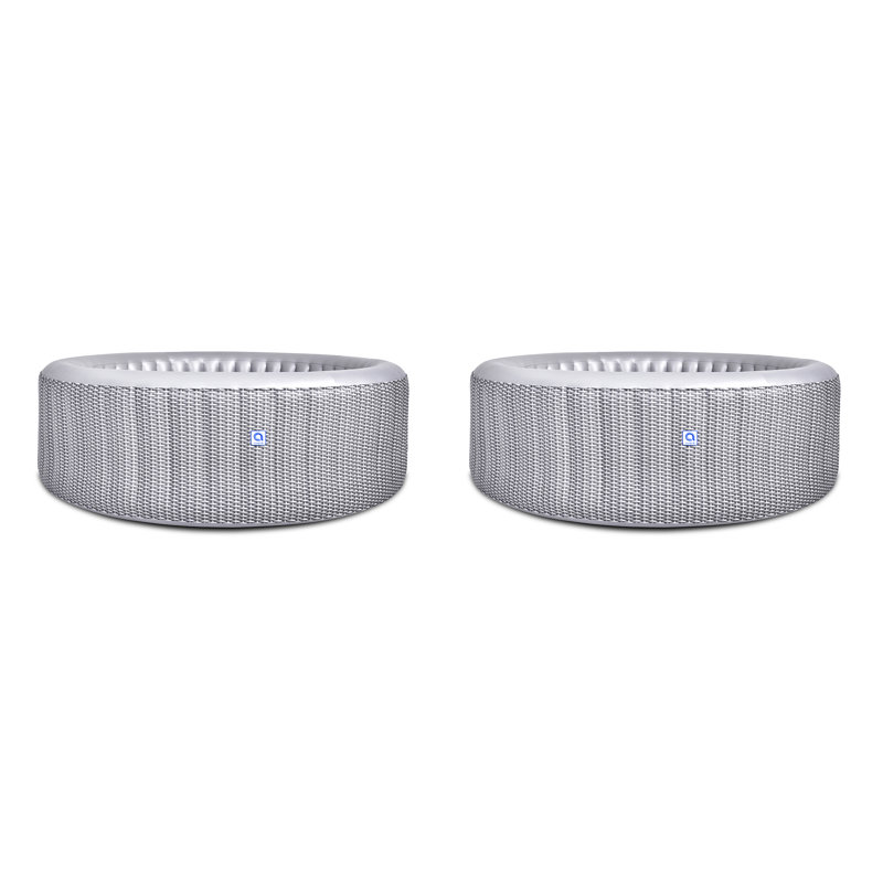 JLeisure Avenli 120 Volt 140 - Jet Vinyl Round Inflatable Hot Tub in Gray, Gray