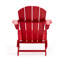 Chaise Adirondack en plastique avec table et repose-pieds Vinnie-1449071056