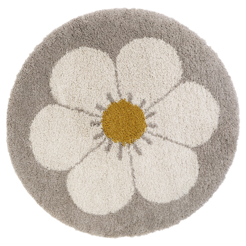 Round Riverrock 120cm X 120cm Area Rug