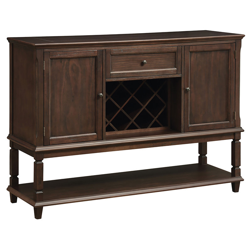 Caswell 2-door Sideboard Buffet Cabinet Rustic Espresso