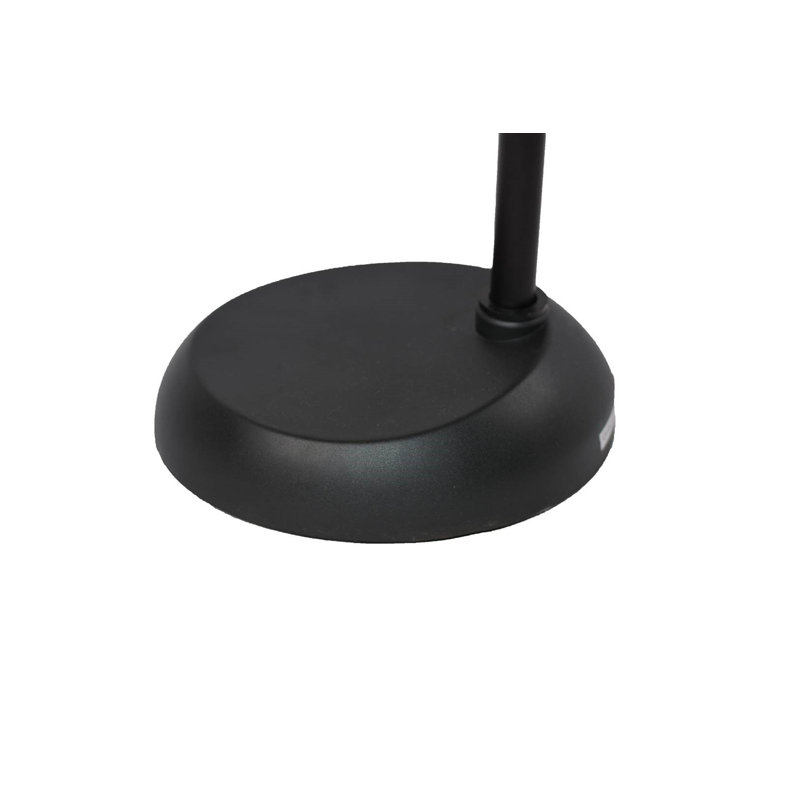 Full Page Magnifier Floor Lamp, Black, Black