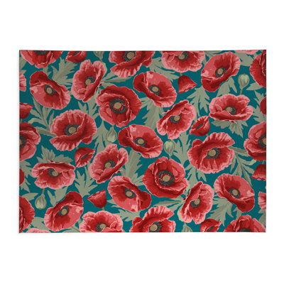 Poppie Thin Lightweight Kitchen Mat