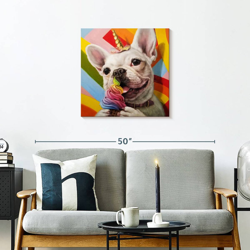 Crowle Rainbow Party, 24" H x 24" W