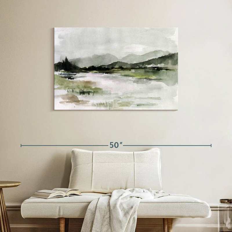 Alvord Lake Mist I, H 26 po x l 39 po