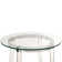 Hamil Glass Top End Table