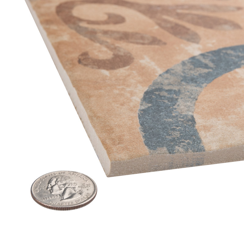 Americana Newton 9" x 9" Porcelain Wall & Floor Tile