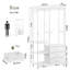 84cm Rolling Clothing Rack-504302450