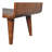 Solid Wood Open Chestnut Media Unit