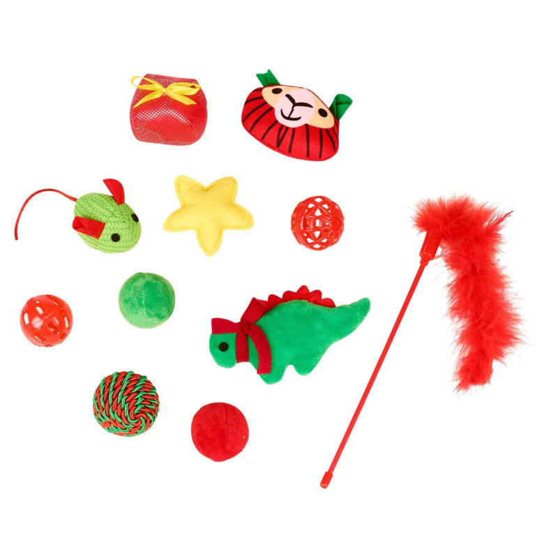 Christmas Catnip Balls Mouse