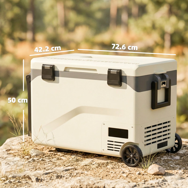 Outsunny Loose Lay Mini Fridge
