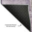 Tapis géométrique de qualité supérieure lavable à la machine AMF1140-727297588