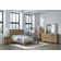 Batten Solid Wood Panel Bed