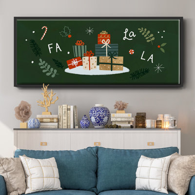 «Little St. Nick Collection», toile encadrée