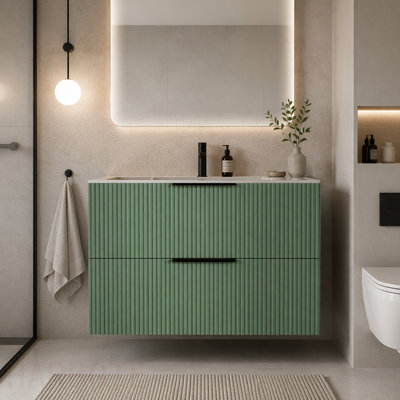 Meuble-lavabo de salle de bain sans lavabo