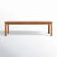 Upland Outdoor Patio Teak Wood Coffee Table