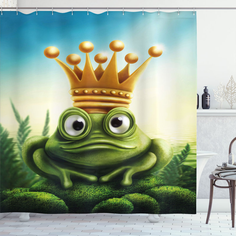 Shower Curtain with Hooks Included
