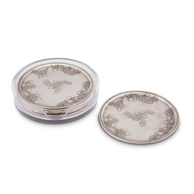 Ensemble sous-verre avec support 7 pièces acorn Majestic Forest