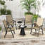 Ensemble de 4 chaises de patio pliantes Outsunny-467371388