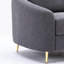 Yuina Gray Linen Chair