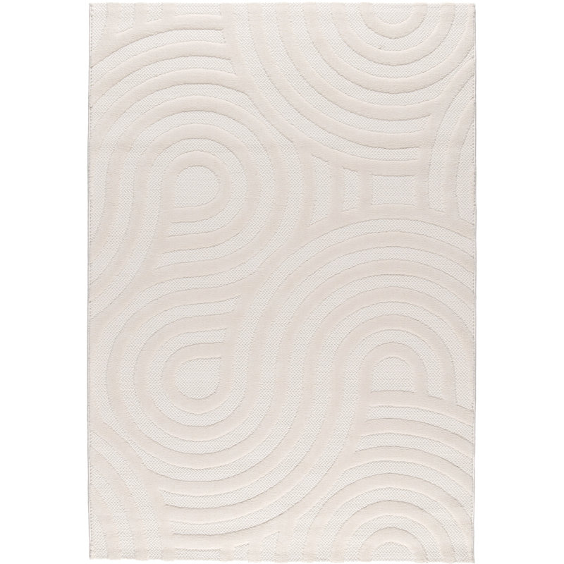 Deedra Geometric Shapes Area Rug, Rectangle 160 x 230cm