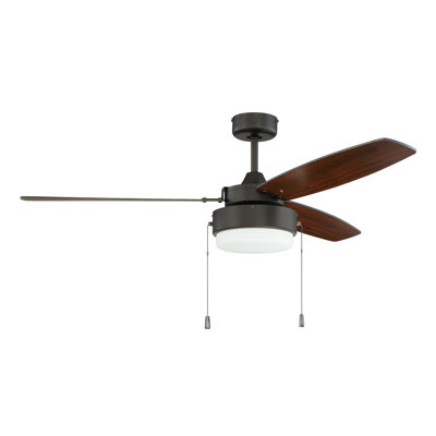 Intrepid 52'' Ceiling Fan with Light Kit