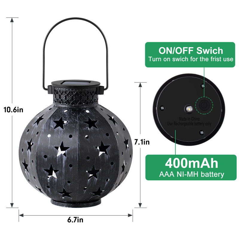 Low Voltage Solar Powered Integrated LED Pathway Light Pack, Black