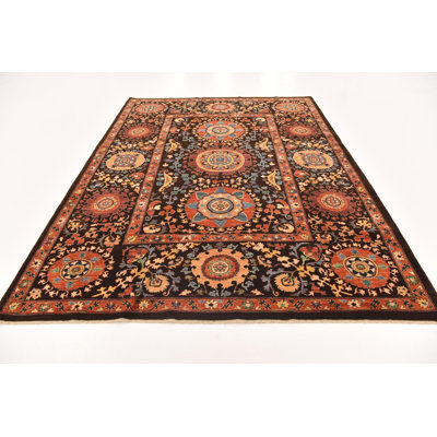 Johnston Dark Brown Rug