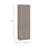 Virginia Double Door Storage Cabinet, Five Shelves-844767039