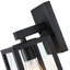 Schlesinger Matte Black Outdoor Wall Lantern with Dusk to Dawn-1684789890