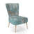 Floral Blue Polyester Blend 1 selected